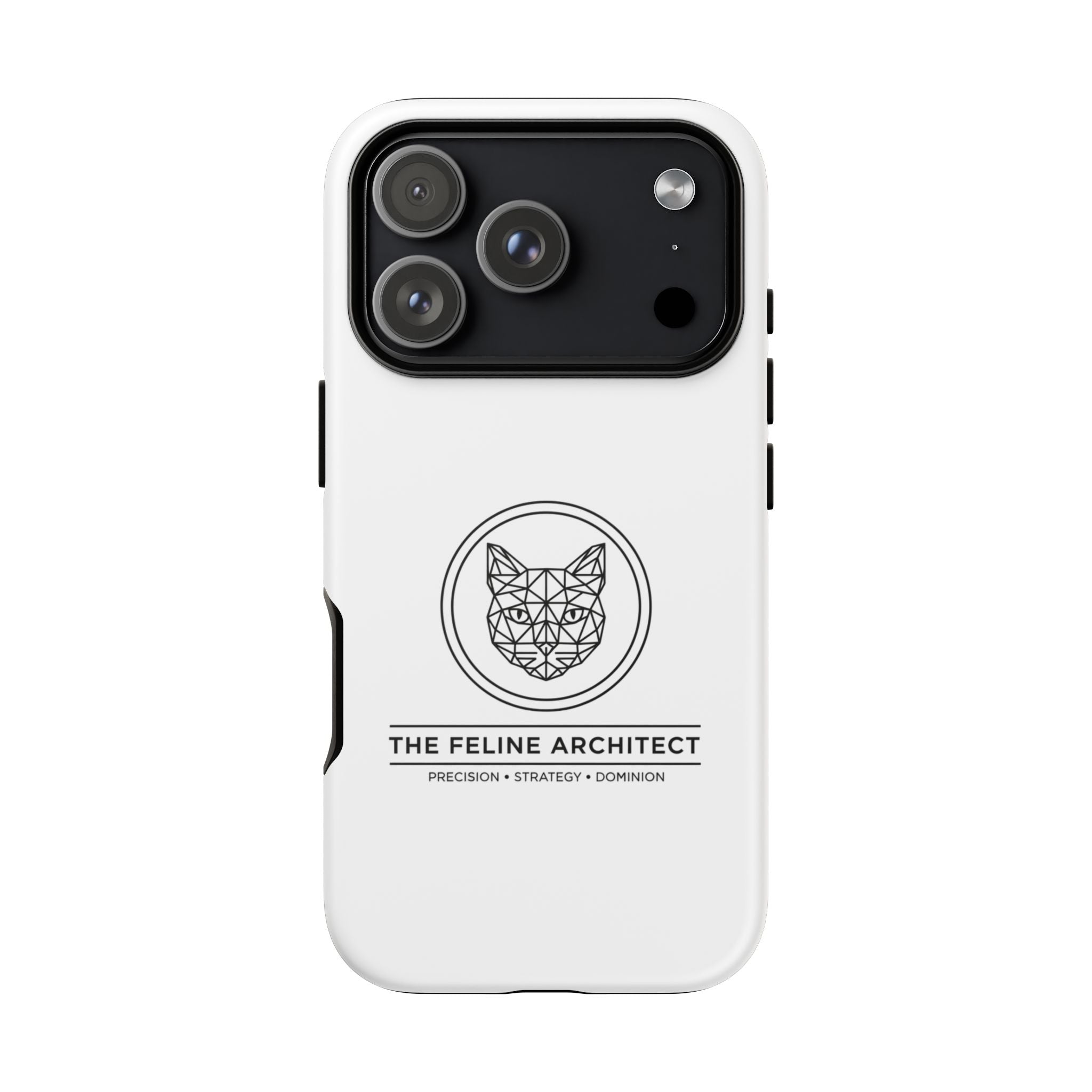 The Feline Architect Tough Case | CatFather Universe | Mastermind Edition