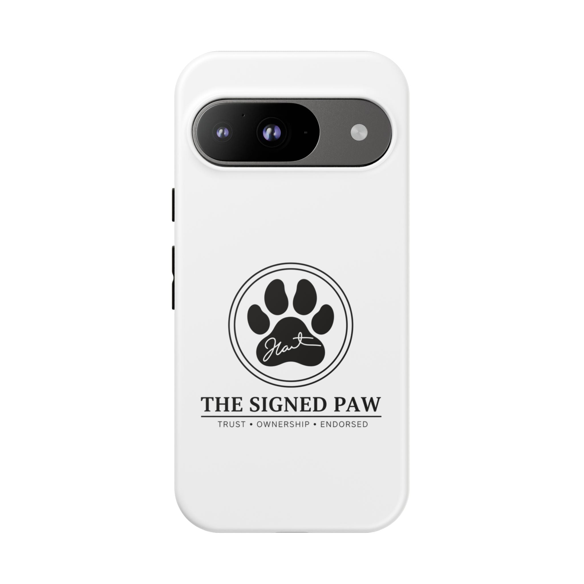 The Signed Paw – Premium Phone Case | CatFather Universe | Luxury Protective Cover