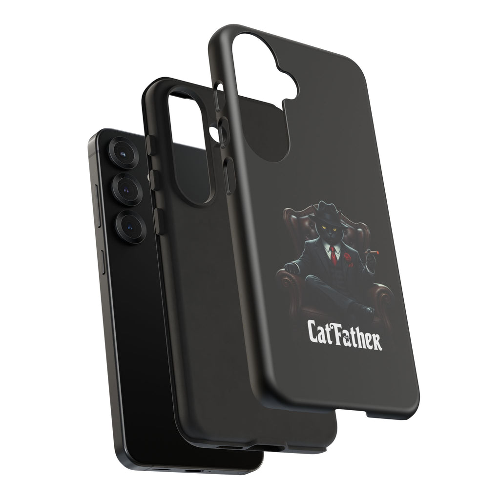 The CatFather Throne Case – Luxury Mafia Edition | Cinematic Power in Your Palm