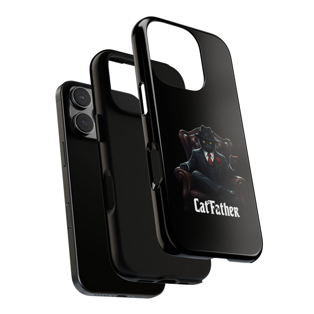 The CatFather Throne Case – Luxury Mafia Edition | Cinematic Power in Your Palm