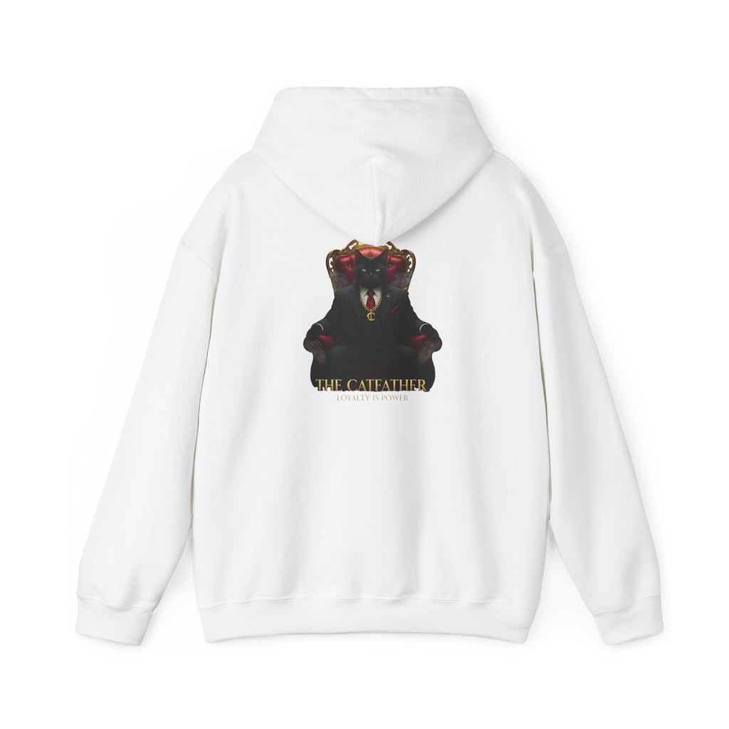 The CatFather Loyalty Edition Hoodie | Silent Power – Beige Mafia Classic