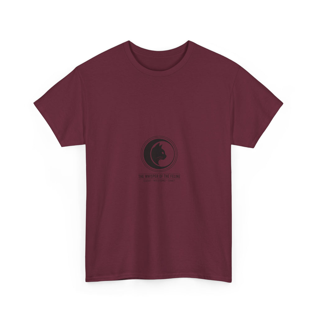 The Whisper of the Feline – Premium Cotton T-Shirt | The CatFather Edition