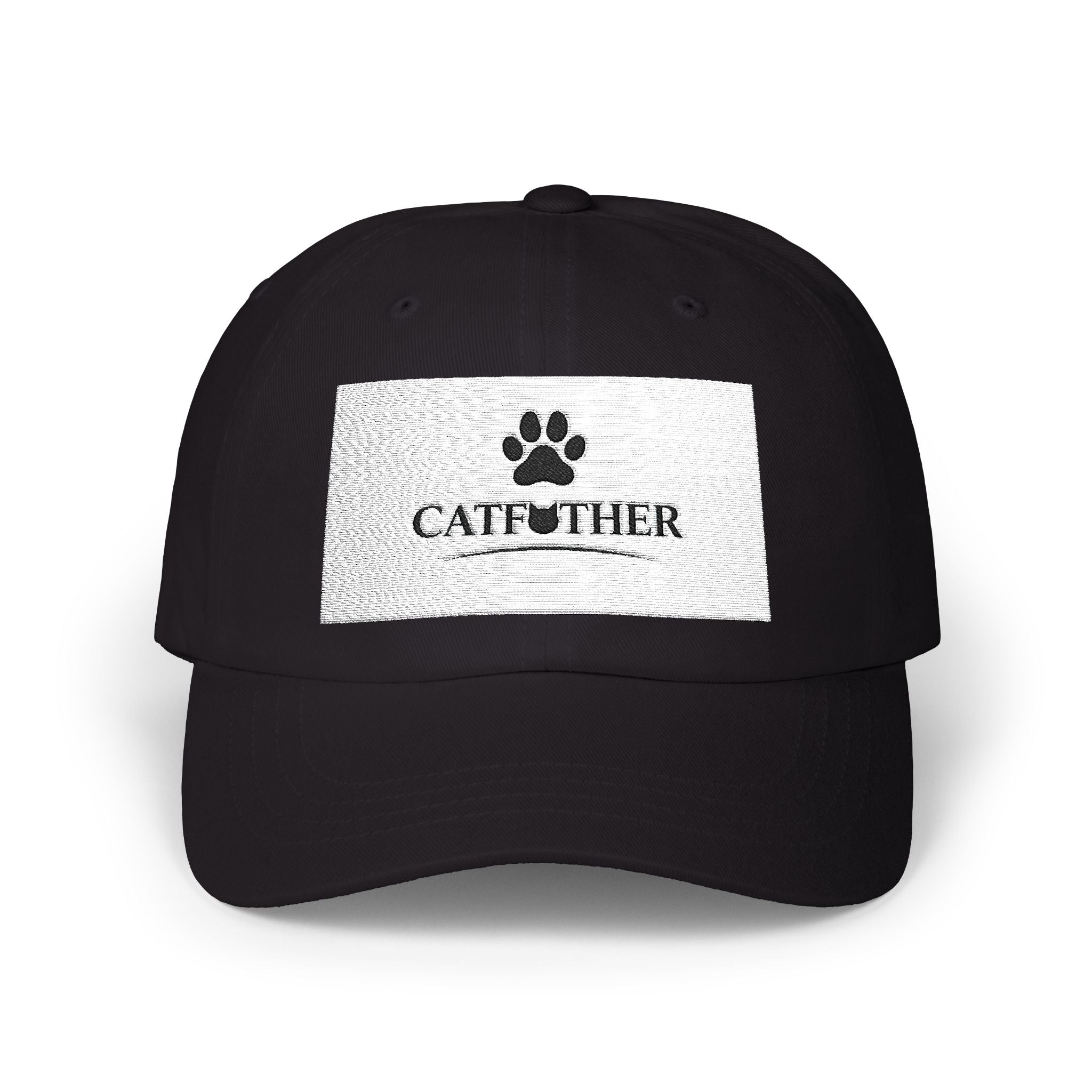 The CatFather – Classic Dad Cap | Signature Paw Edition